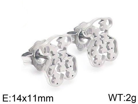 Stainless Steel Tou*s Earring ED-051G