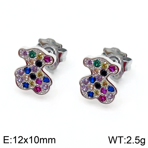 Stainless Steel Tou*s Earring ED-093S