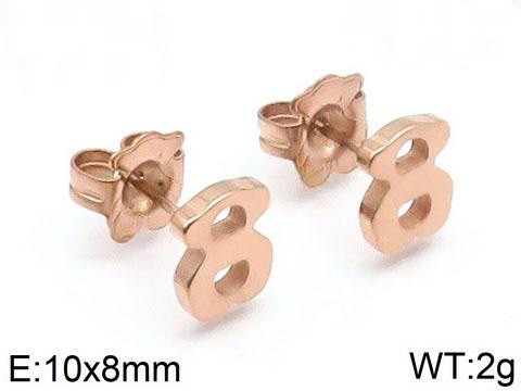 Stainless Steel Tou*s Earring ED-013M