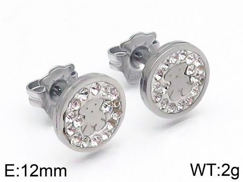 Stainless Steel Tou*s Earring ED-037G