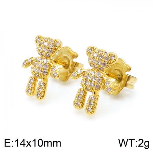 Stainless Steel Tou*s Earring ED-143G