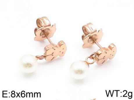 Stainless Steel Tou*s Earring ED-014M