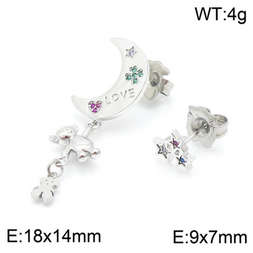 Stainless Steel Tou*s Earring ED-144S