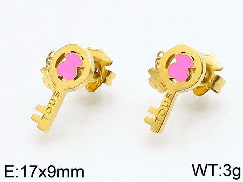 Stainless Steel Tou*s Earring ED-069G