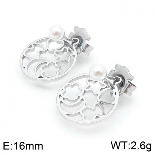 Stainless Steel Tou*s Earring ED-123S