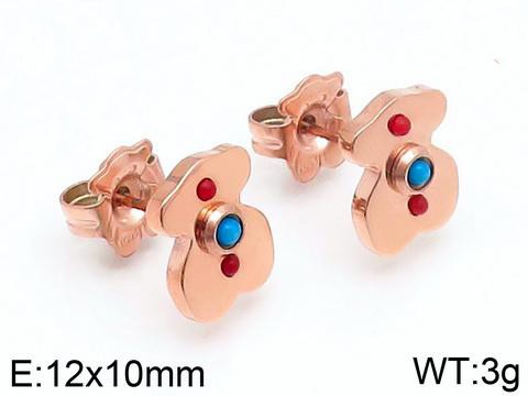 Stainless Steel Tou*s Earring ED-042M