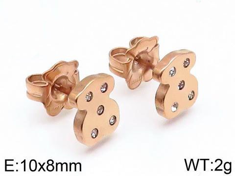 Stainless Steel Tou*s Earring ED-048M