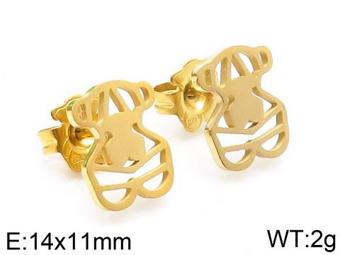 Stainless Steel Tou*s Earring ED-050J