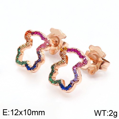 Stainless Steel Tou*s Earring ED-099R