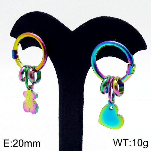 Stainless Steel Tou*s Earring ED-073M