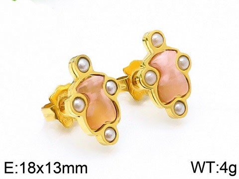 Stainless Steel Tou*s Earring ED-075G