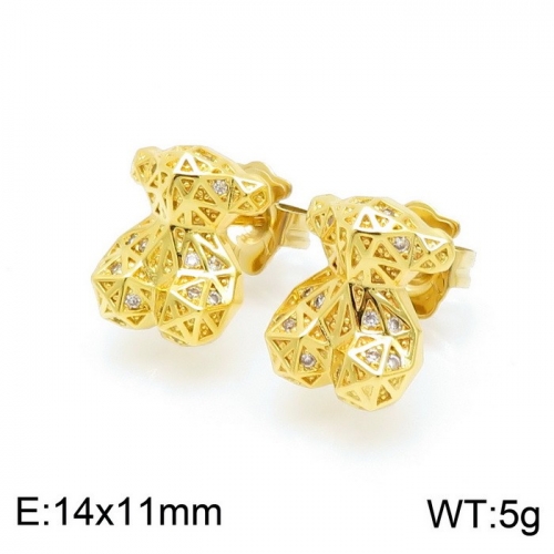 Stainless Steel Tou*s Earring ED-146G