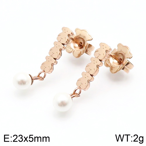 Stainless Steel Tou*s Earring ED-105R