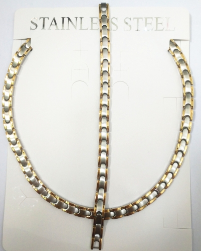 Stainless steel  jewelry set H210416-S001