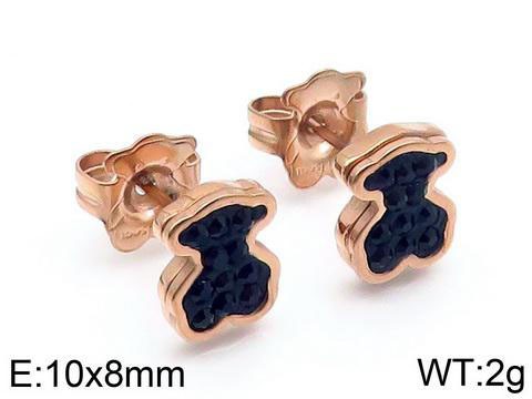 Stainless Steel Tou*s Earring ED-021M