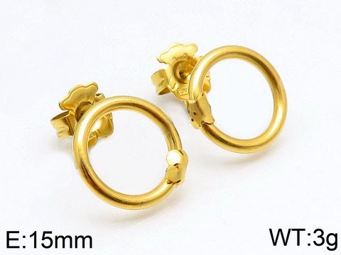 Stainless Steel Tou*s Earring ED-078G