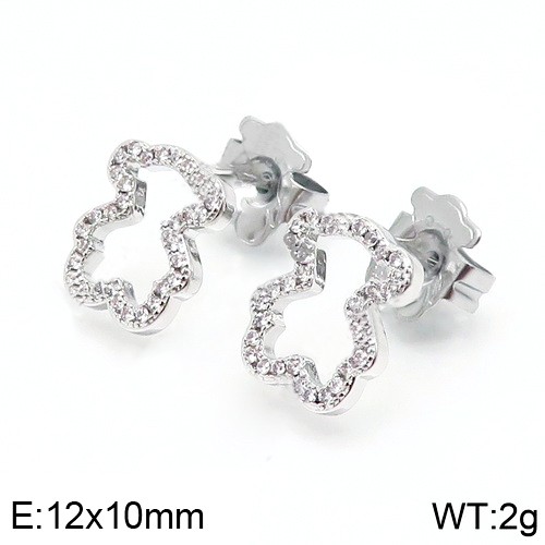 Stainless Steel Tou*s Earring ED-096S