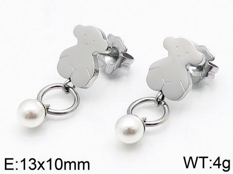 Stainless Steel Tou*s Earring ED-066S