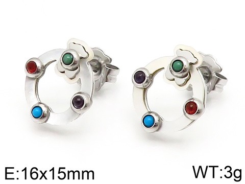 Stainless Steel Tou*s Earring ED-070S