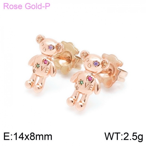 Stainless Steel Tou*s Earring ED-142R