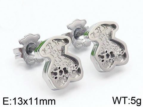 Stainless Steel Tou*s Earring ED-061G