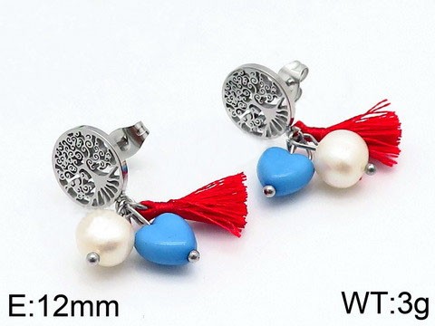 Stainless Steel Tou*s Earring ED-058S