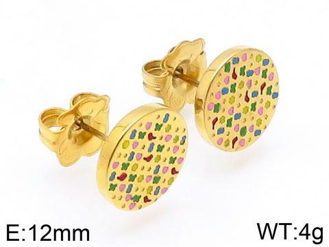 Stainless Steel Tou*s Earring ED-056J