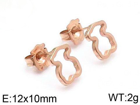 Stainless Steel Tou*s Earring ED-011M