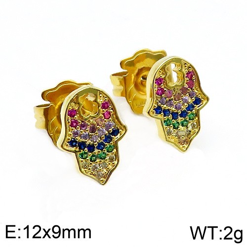 Stainless Steel Tou*s Earring ED-082G