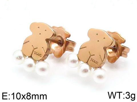 Stainless Steel Tou*s Earring ED-010M