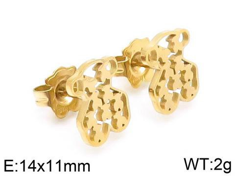 Stainless Steel Tou*s Earring ED-051J