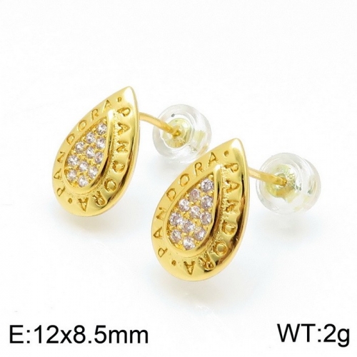 Stainless Steel  Pandor*a Earring ED-140G