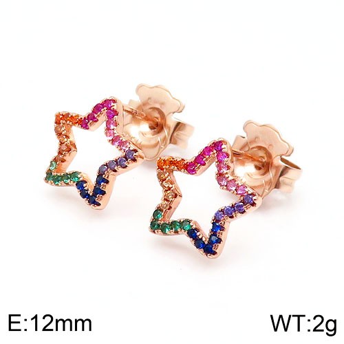 Stainless Steel Tou*s Earring ED-101R