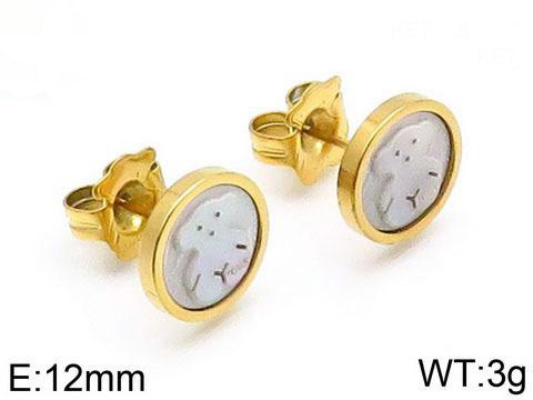 Stainless Steel Tou*s Earring ED-008J