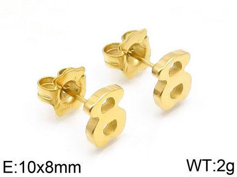 Stainless Steel Tou*s Earring ED-013J