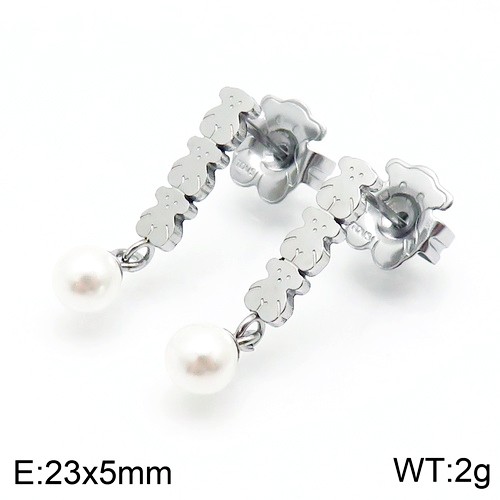 Stainless Steel Tou*s Earring ED-105S