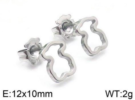 Stainless Steel Tou*s Earring ED-011G