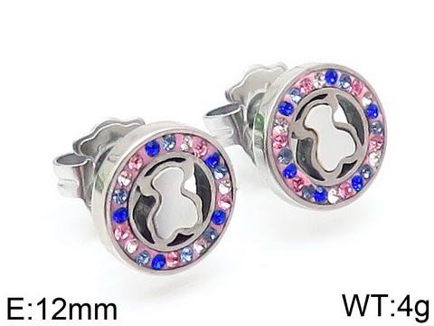 Stainless Steel Tou*s Earring ED-054G