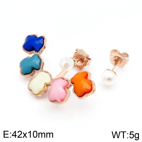 Stainless Steel Tou*s Earring ED-097R