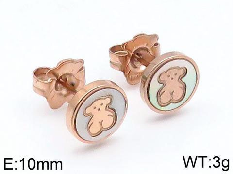 Stainless Steel Tou*s Earring ED-031M