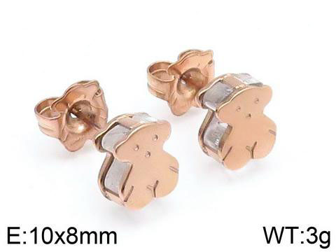 Stainless Steel Tou*s Earring ED-022M