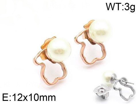 Stainless Steel Tou*s Earring ED-007M