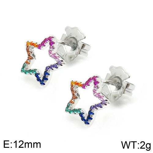 Stainless Steel Tou*s Earring ED-101S