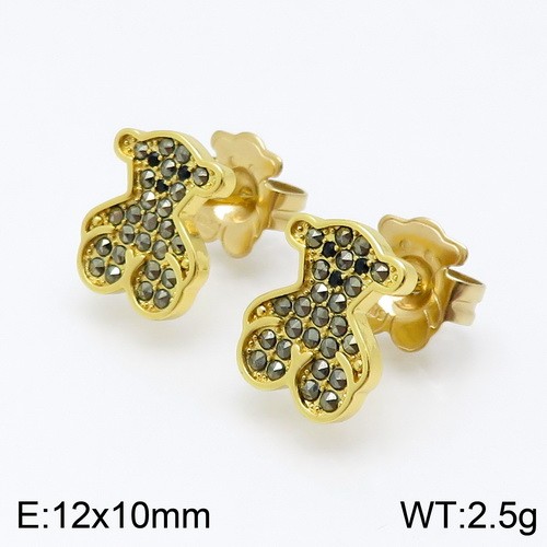 Stainless Steel Tou*s Earring ED-118G