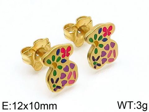 Stainless Steel Tou*s Earring ED-046J