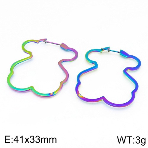 Stainless Steel Tou*s Earring ED-090C