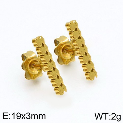 Stainless Steel Tou*s Earring ED-081G