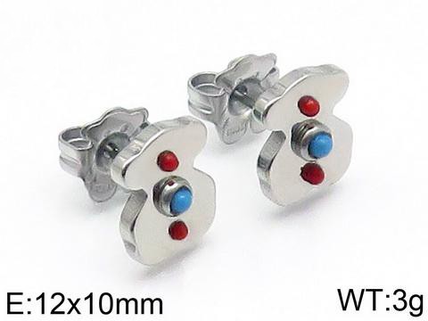 Stainless Steel Tou*s Earring ED-042G