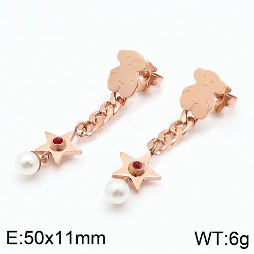 Stainless Steel Tou*s Earring ED-084R