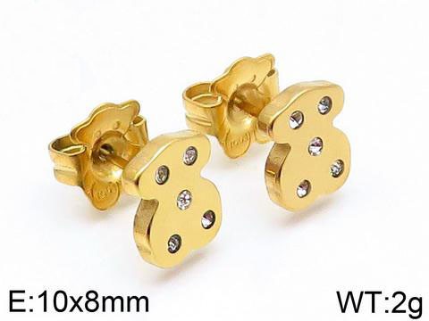 Stainless Steel Tou*s Earring ED-048J